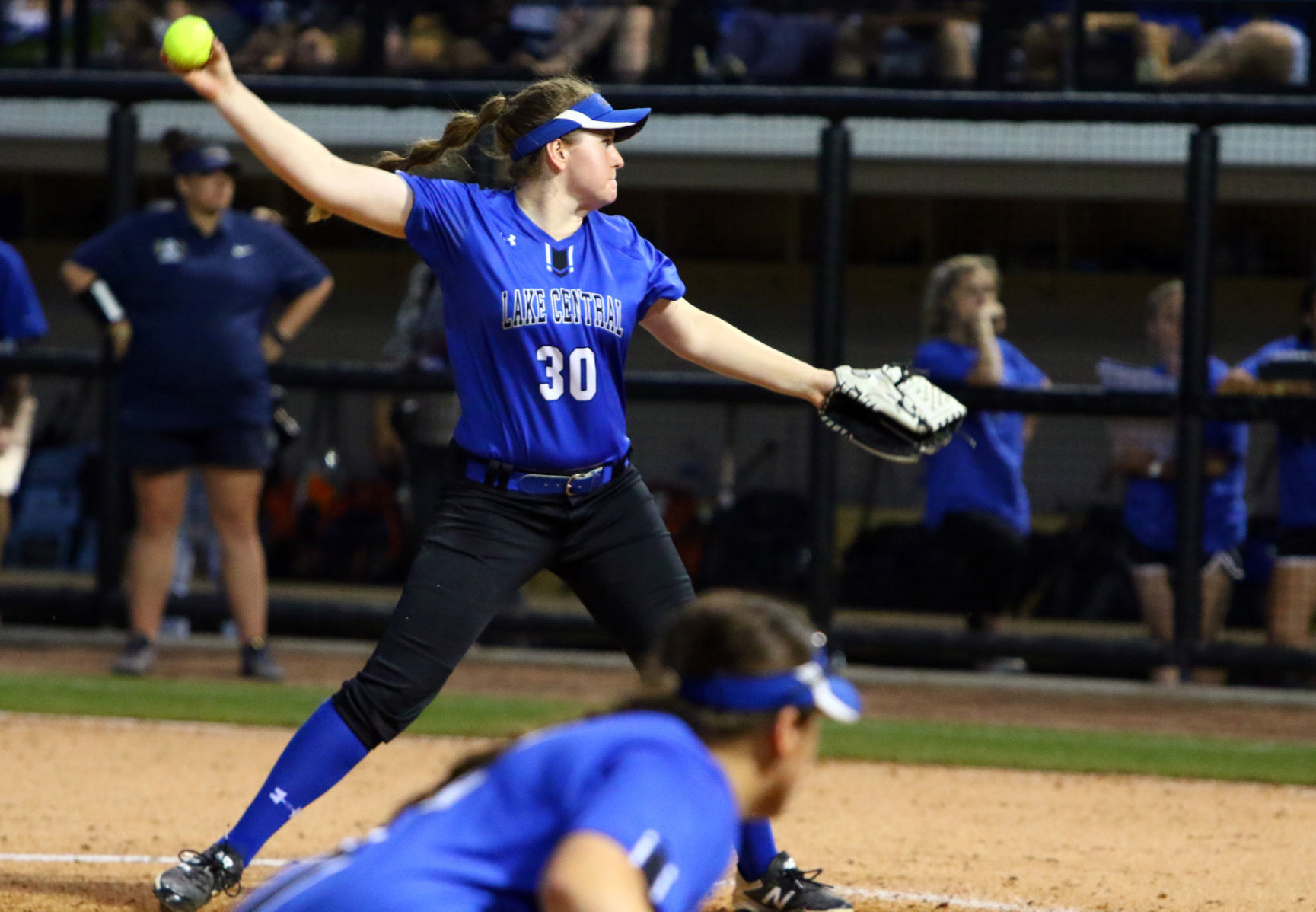 Softball pitching wins leaders